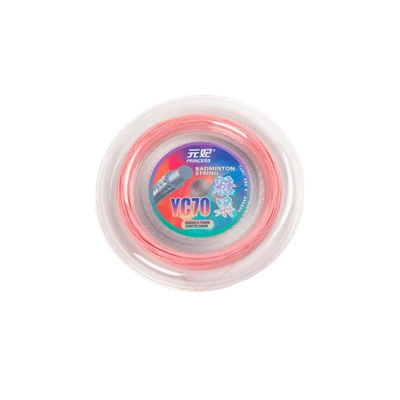 Candy Series Bubblegum roza najlon, vzdržljiva vrvica za lopar za badminton, dolžine 200 m s premerom 0,78 mm, vrsta stojala